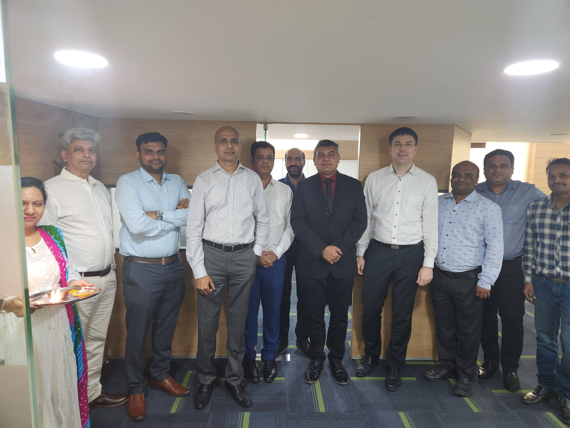 Ecotech SAP Center Inauguration by Management